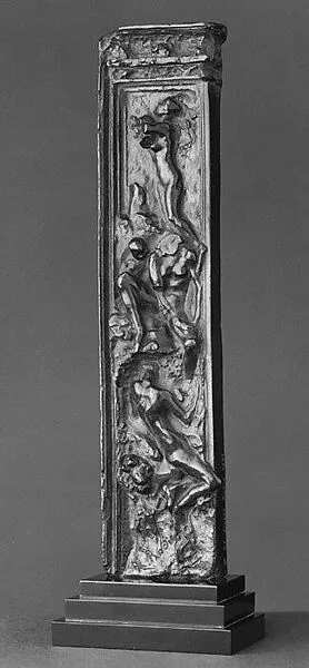 Fragment of the Right Pilaster of the Gates of Hell — Auguste Rodin|Godard Foundry