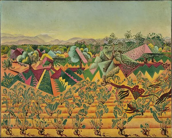 Vines and Olive Trees, Tarragona — Joan Miró