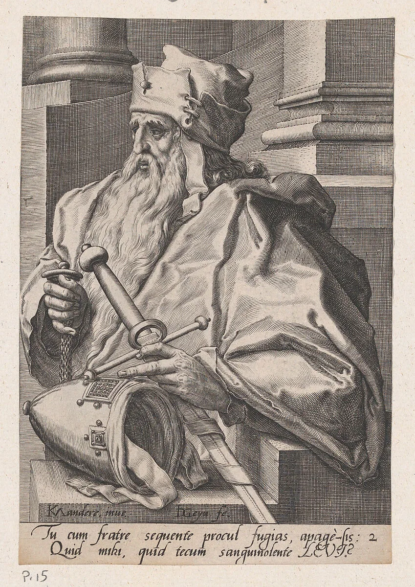 Levi, from The Twelve Sons of Jacob — Jacques de Gheyn II|Karel van Mander I|Jan Pitten