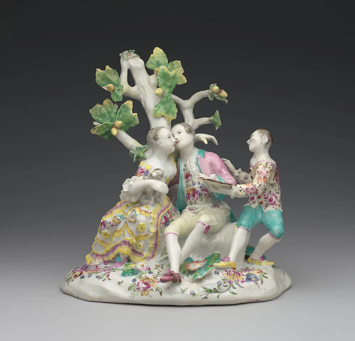 Lovers and clown — Derby Porcelain Manufactory