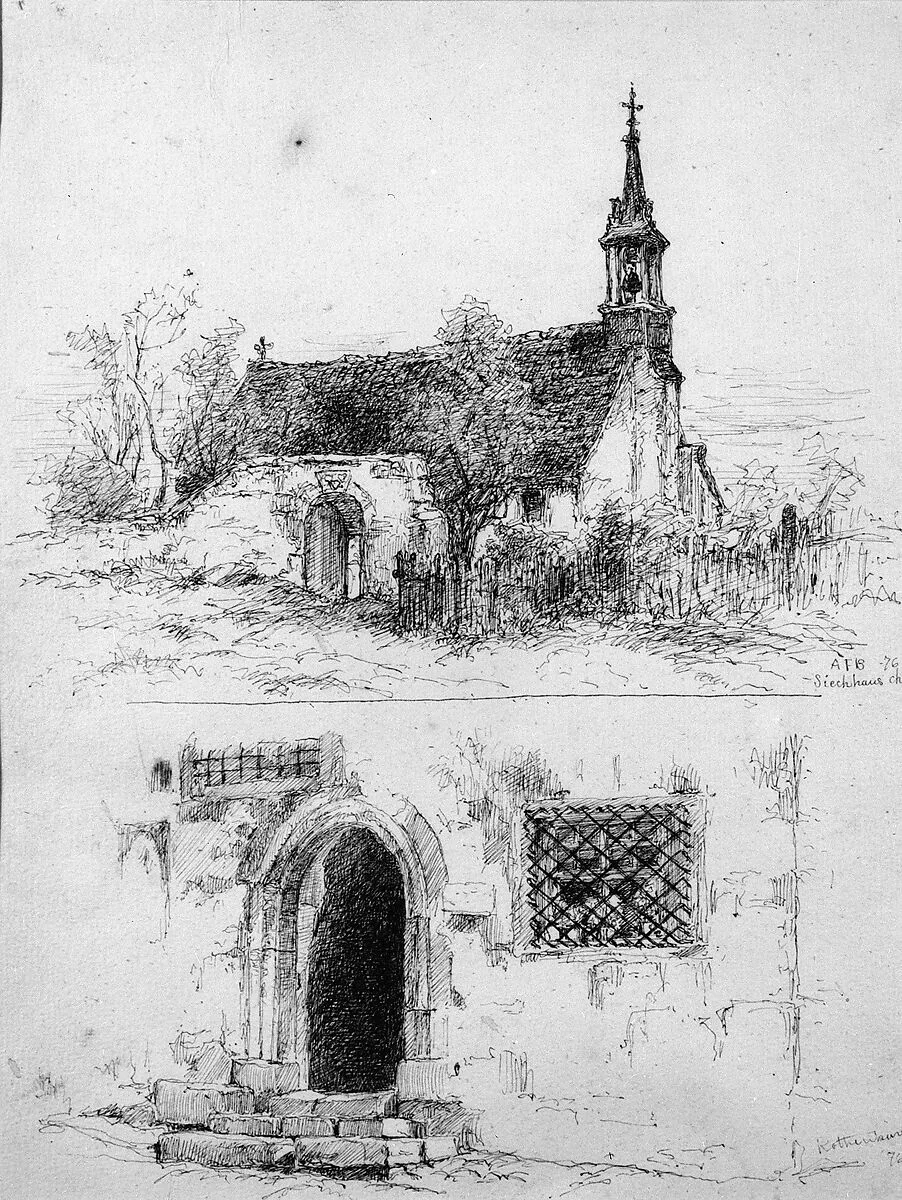 Two Sketches of Rothenburg, Germany — Andrew Fisher Bunner
