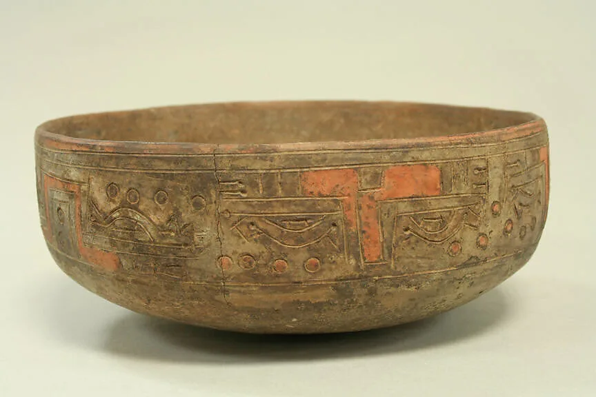 Incised Painted Bowl — Unknown