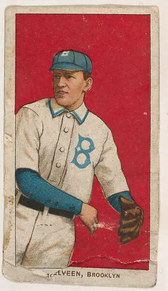 Pryor McElveen, Brooklyn, from Coupon Cigarettes Baseball Issue, 1910 — Coupon Cigarettes