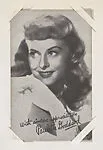 Paulette Goddard from Movie Stars Exhibit Cards series (W401) — Unknown