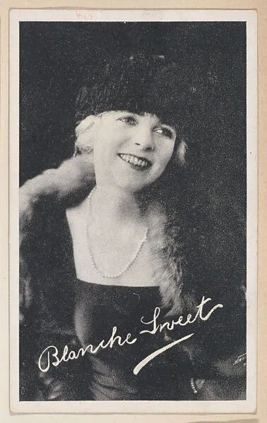 Blanche Sweet from Kromo Gravure "Leading Moving Picture Stars" (W623) — Kromo Gravure Photo Company, Detroit, Michigan