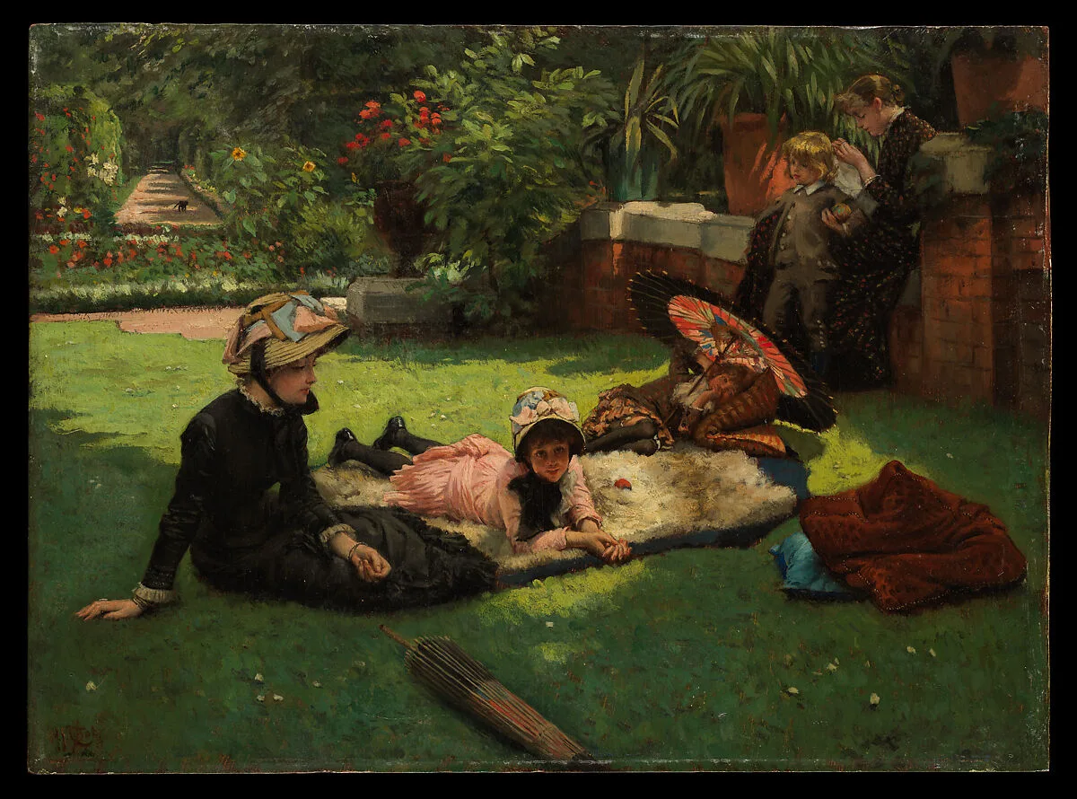 In Full Sunlight (En plein soleil) — James Tissot