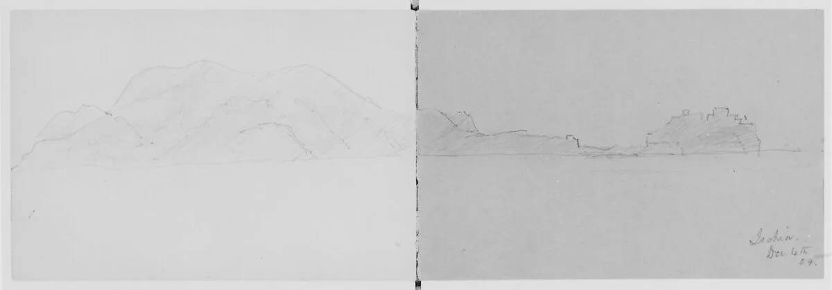 Ischia, 1904 (from Sketchbook) — Mary Newbold Sargent
