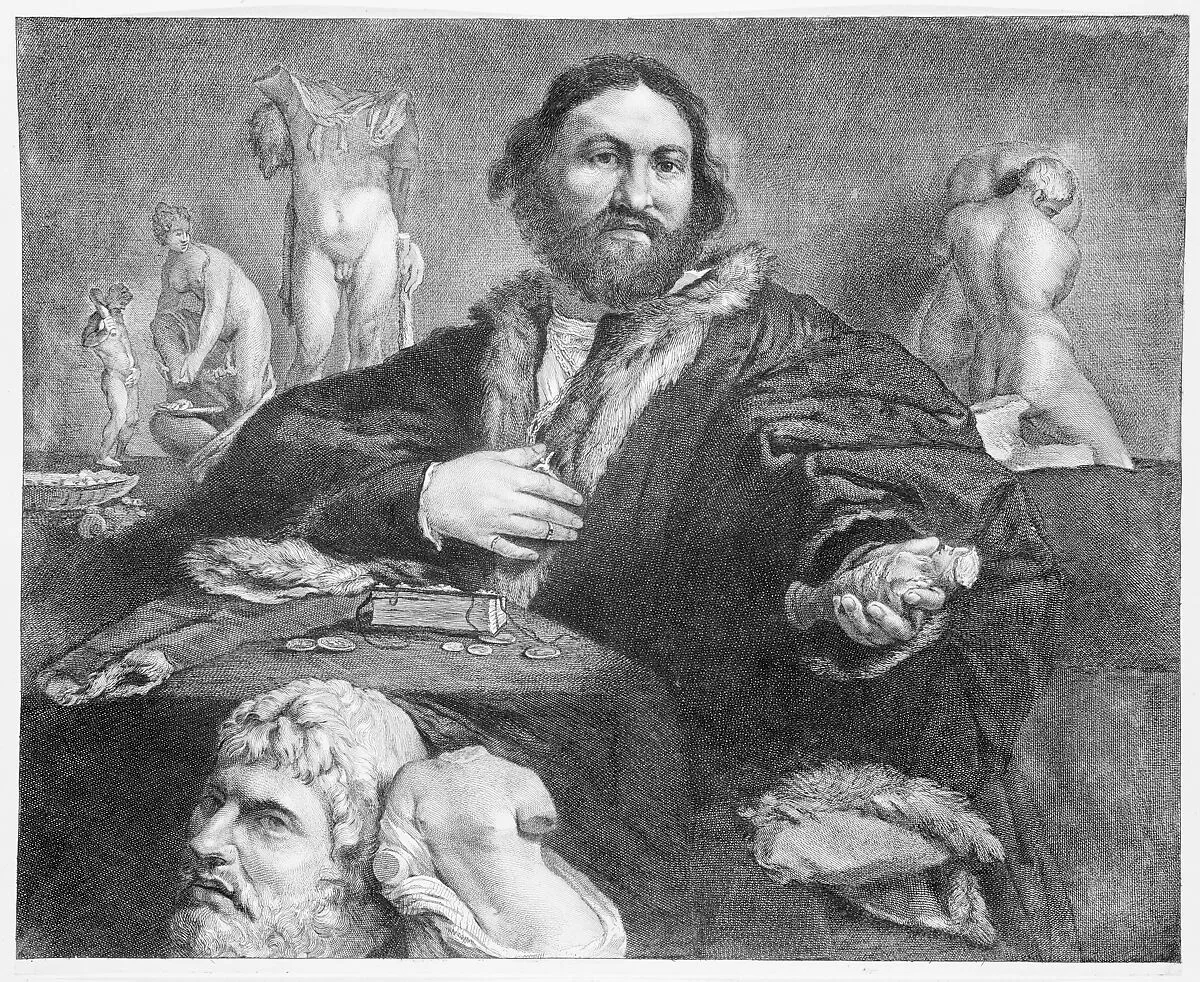 Andrea Odoni — Cornelis Visscher|Lorenzo Lotto|Andrea Odoni
