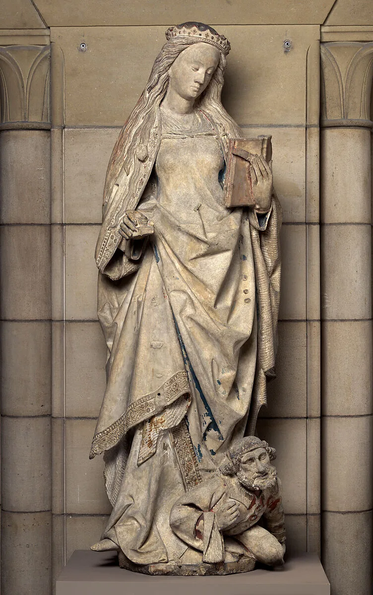 Saint Catherine of Alexandria — Jan Crocq
