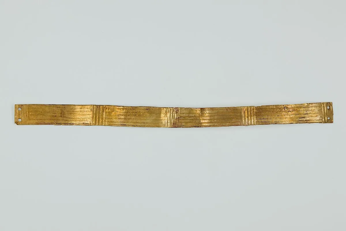 Amulet, sheet gold, bracelet — Unknown