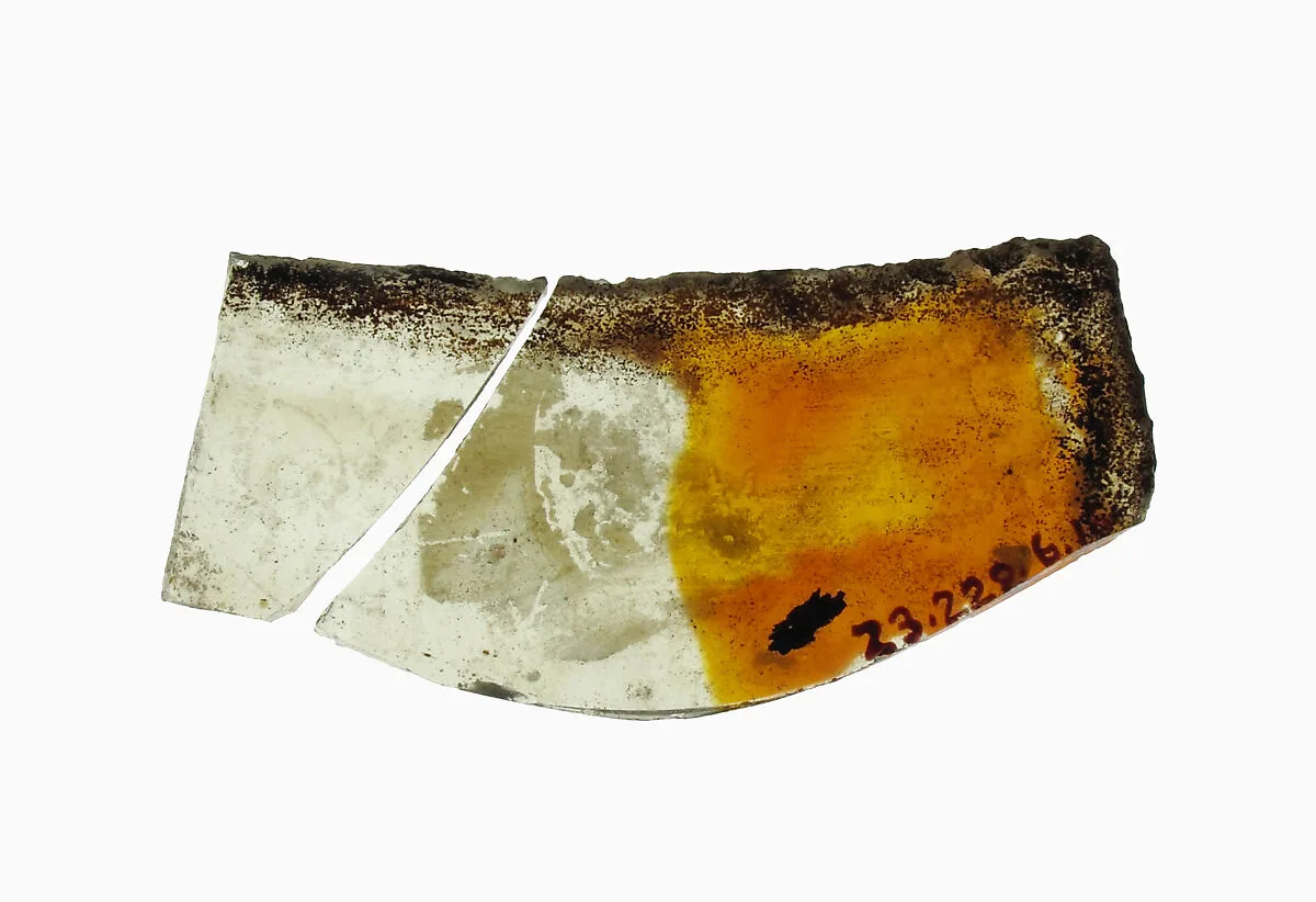 Glass Fragment — Unknown