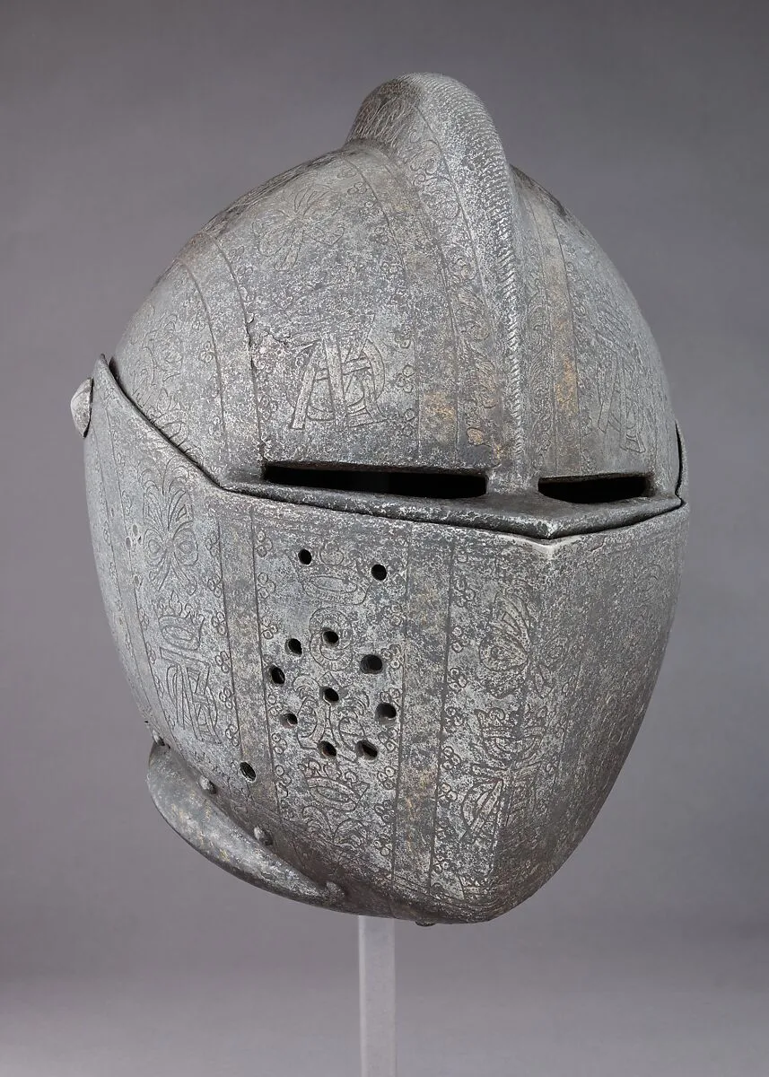 Close-Helmet for the Tournament on Foot — Unknown