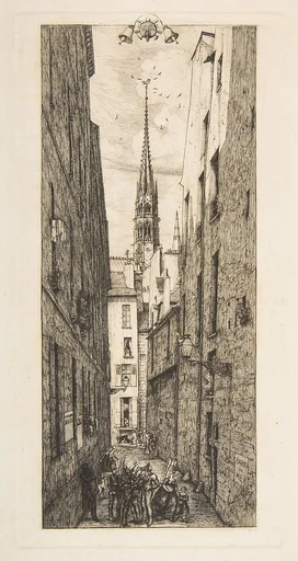 La Rue des Chantres, Paris