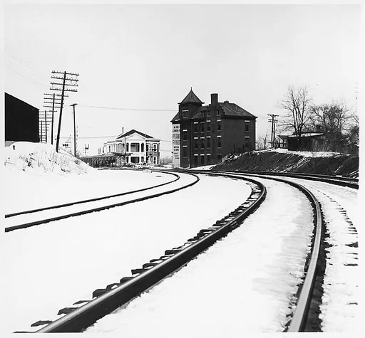 [Railroad Tracks and Depot]