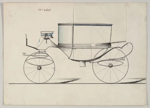 Design for Landau Clarence, no. 640
