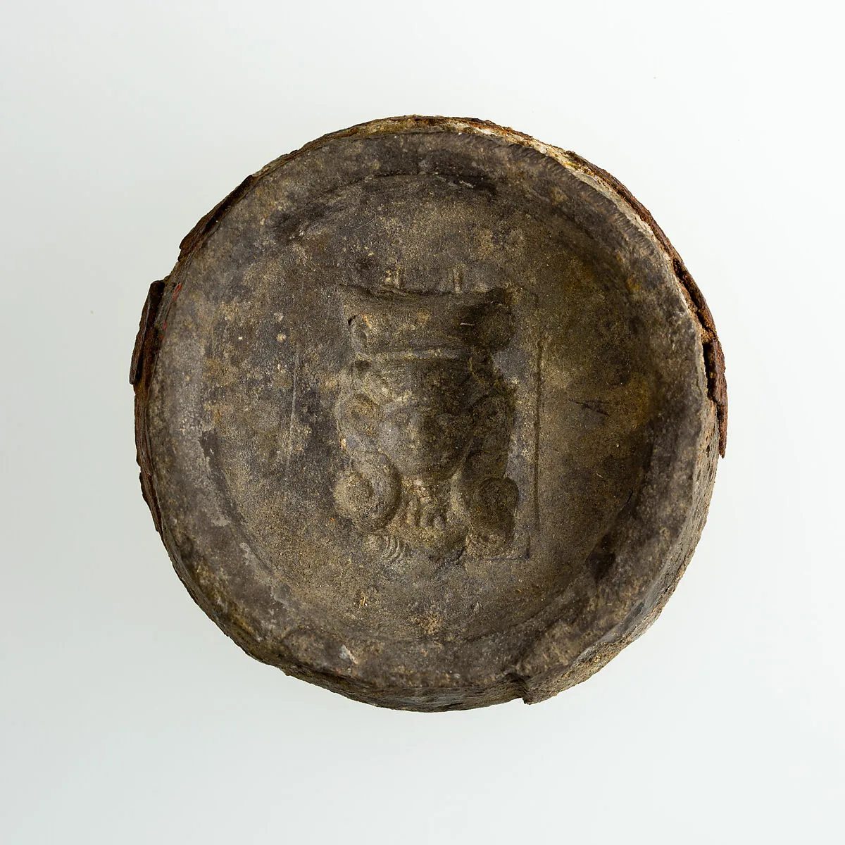 Metal mold illustrating Hathor head — Unknown