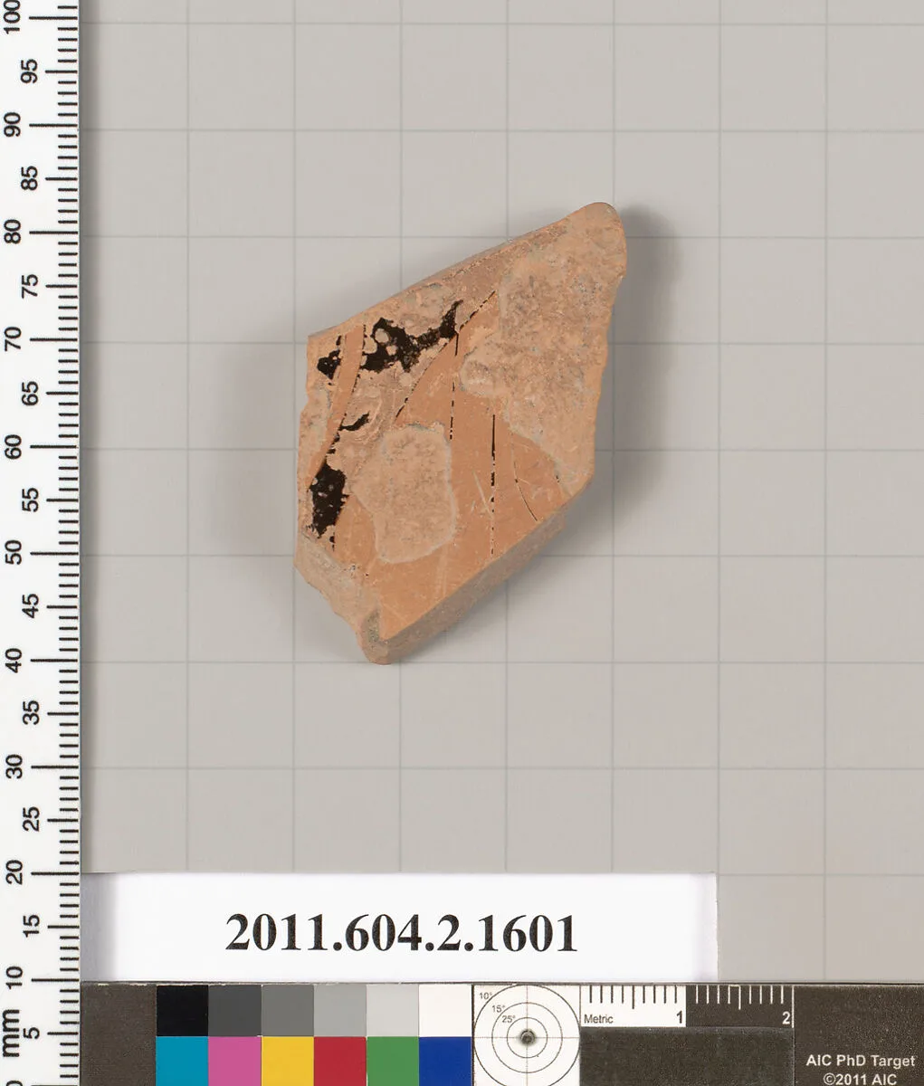 Terracotta fragment of a skyphos (deep drinking cup) — Unknown