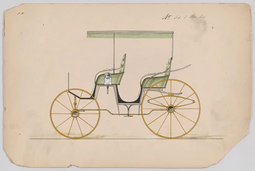 Design for 2 seat Park Phaeton, no. 4144