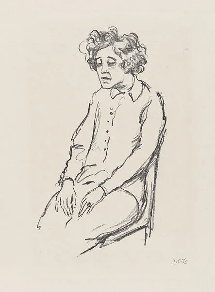 Elsa Wagner as Gräfin Geschwitz — Emil Orlik|Neue Kunsthandlung, Berlin