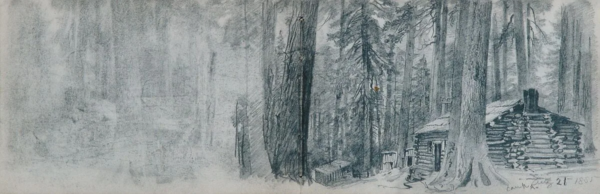 Sketchbook of Pacific Northwest Landscape Subjects — William Trost Richards