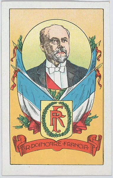 Raymond Poincaré, President of the French Republic, from 'Europe During the War' — Anonymous, 20th century|Raymond Poincaré, Prime Minister of France and President of France