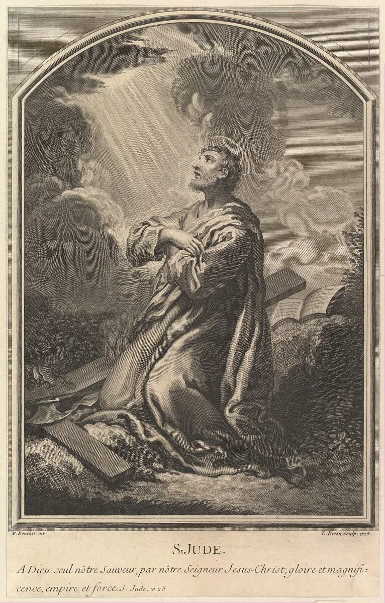 Saint Jude — François Boucher|Etienne Brion