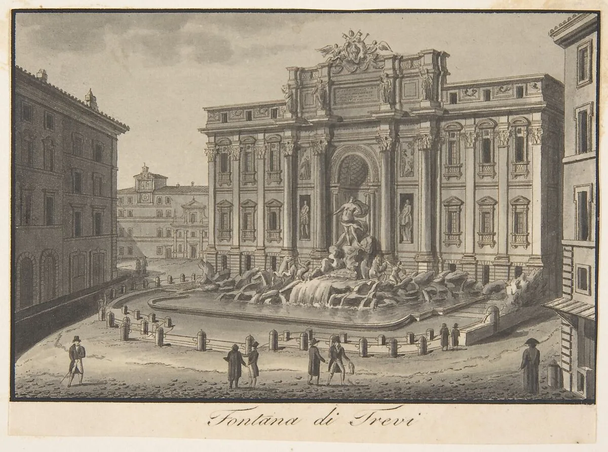 The Trevi Fountain, Rome — Giovanni Battista Cipriani