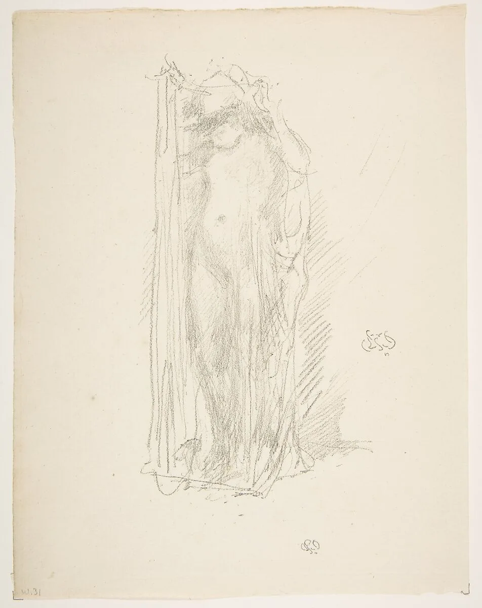 Model Draping — James McNeill Whistler