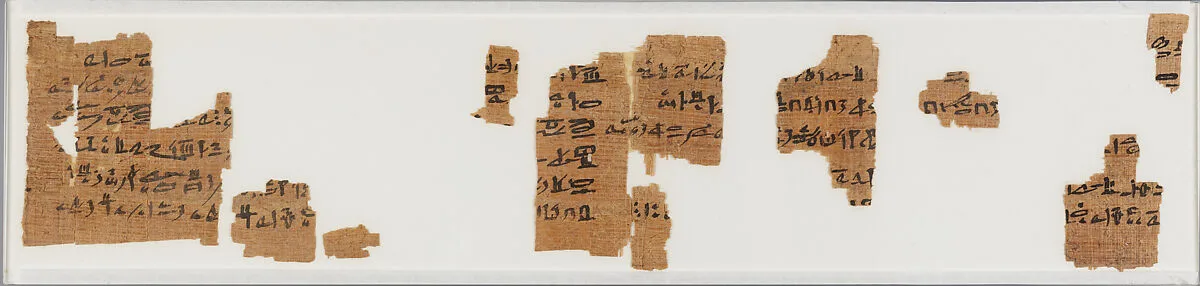 Book of the Dead, fragments chapters 23 and 26 — Unknown