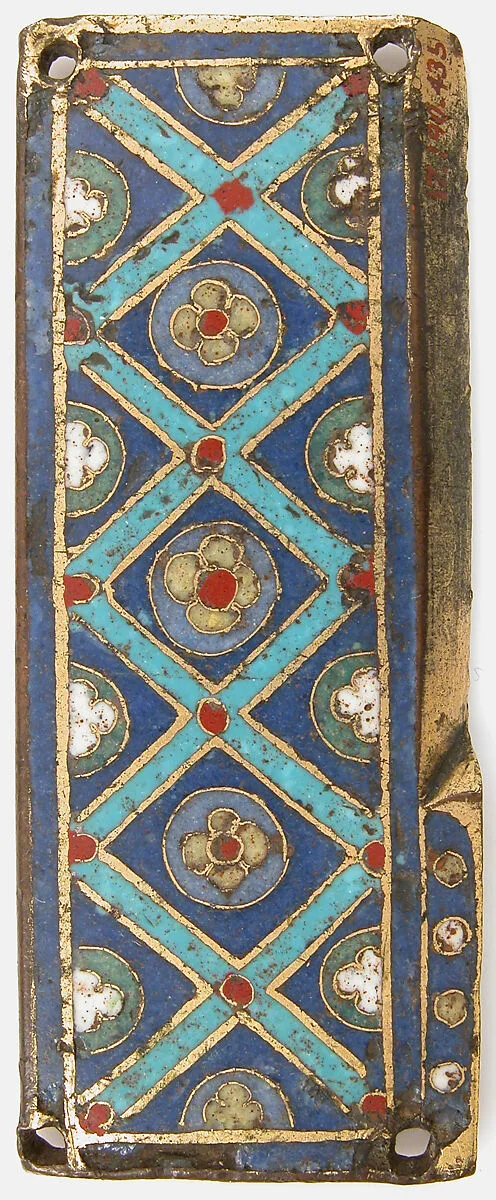 Plaque from a Reliquary Shrine — Unknown
