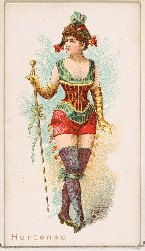 Hortense, from the Ballet Queens series (N182) issued by Wm. S. Kimball & Co. — William S. Kimball & Company
