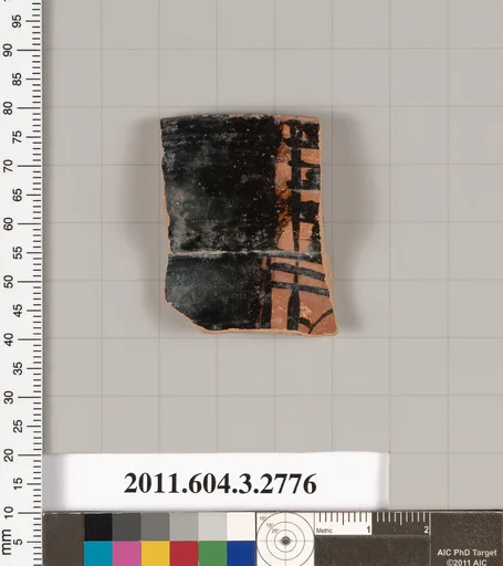 Terracotta fragment of an olpe (jug)