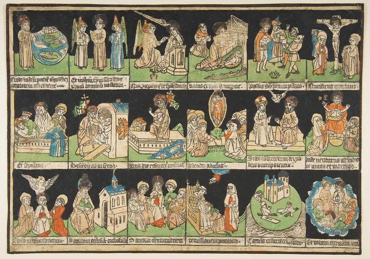 The Creed — Anonymous, German, 15th century