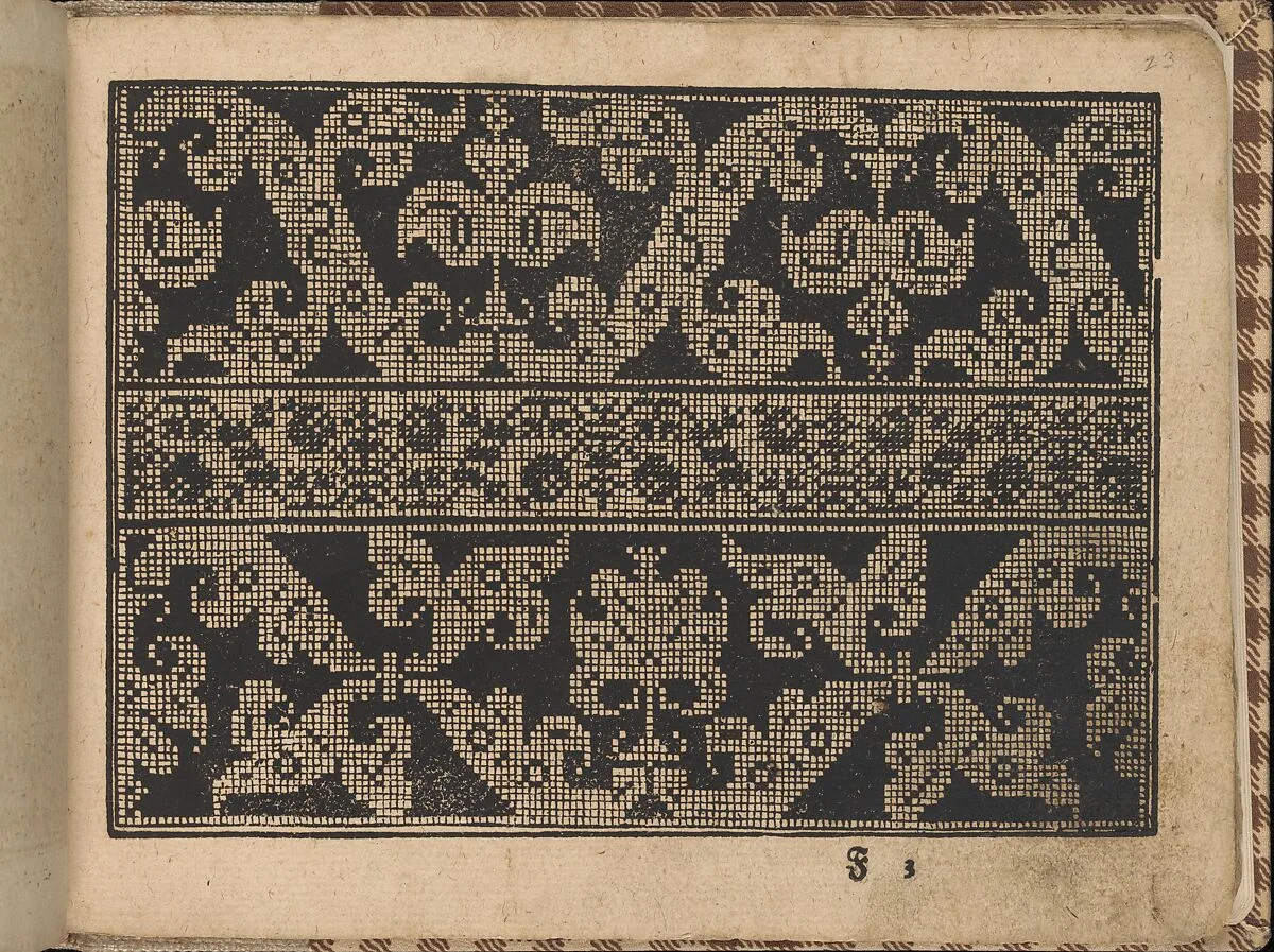 New Künstlichs Modelbuch (Page 23 recto) — Bernhard Jobin