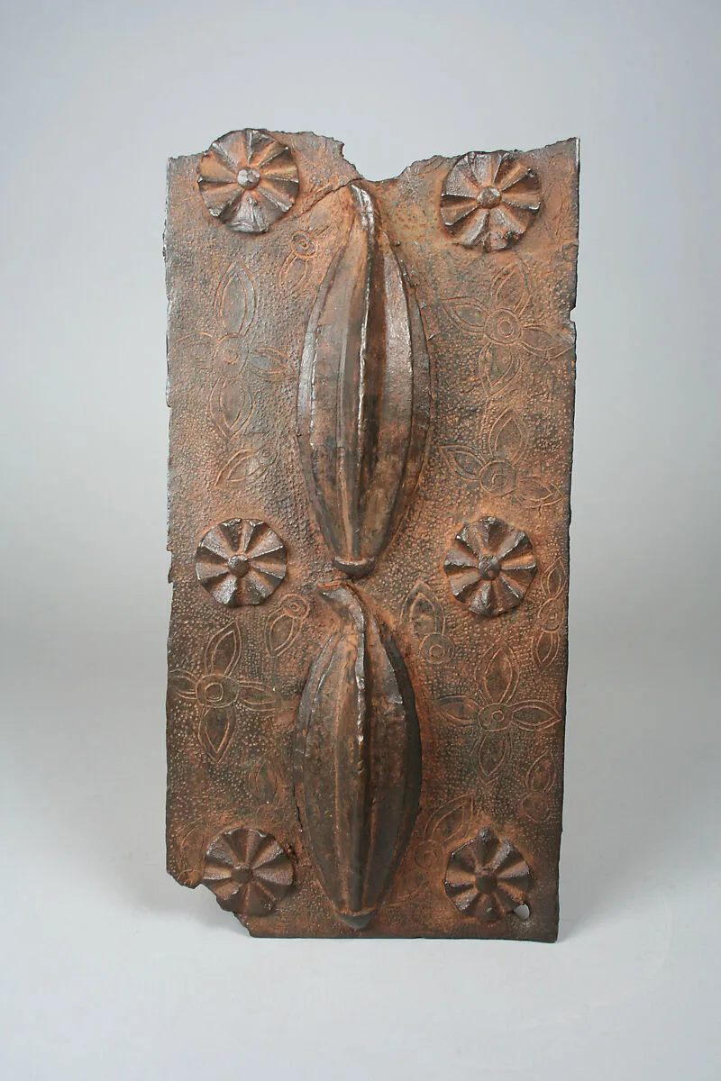 Plaque: Two Fluted Gourds — Unknown