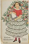 Christmas Card — Mela Koehler|Wiener Werkstätte