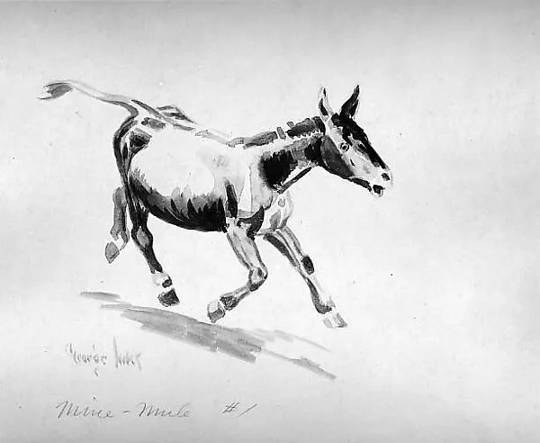 Mine-Mule, Number 1 — George Luks