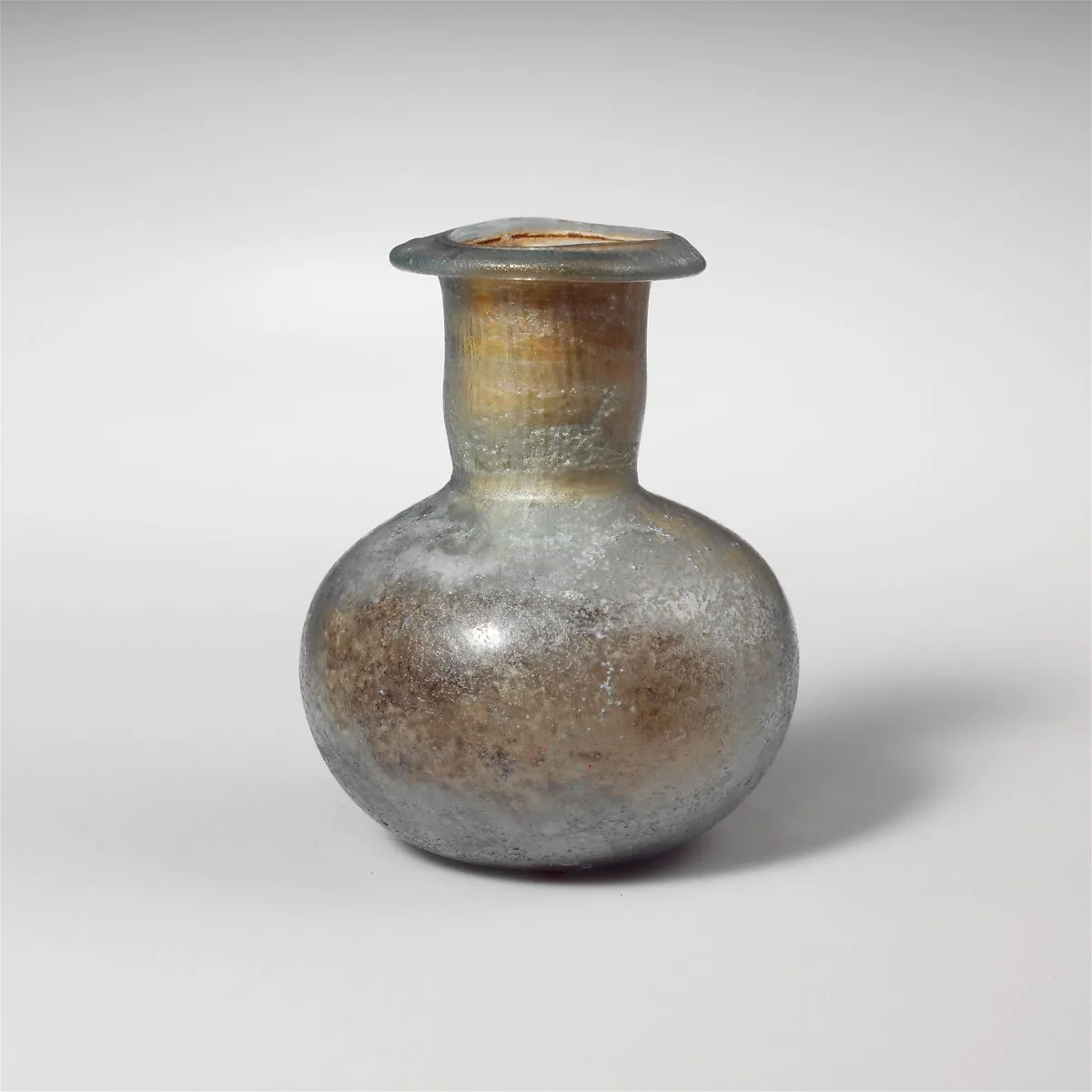 Glass miniature perfume bottle — Unknown