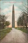 Bennington Battle Monument, 307 feet 9 1/2 inches in Height, Base 37 x 37 feet. — Unknown