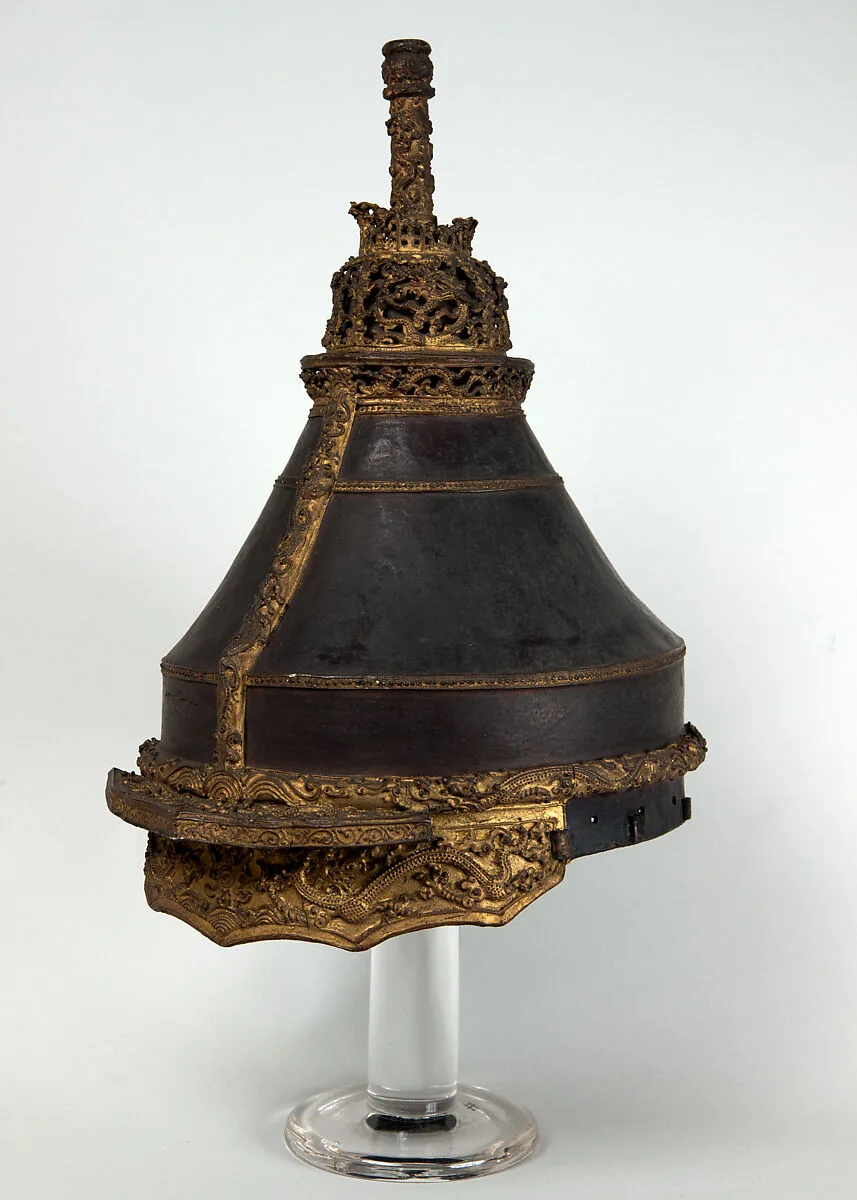 Papier Maché Copy of A Chinese Helmet Probably theatrical — Unknown