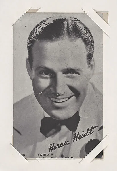 Horace Heidt from Mutoscope Music Corporation of America series (W409) — International Mutoscope Reel Company