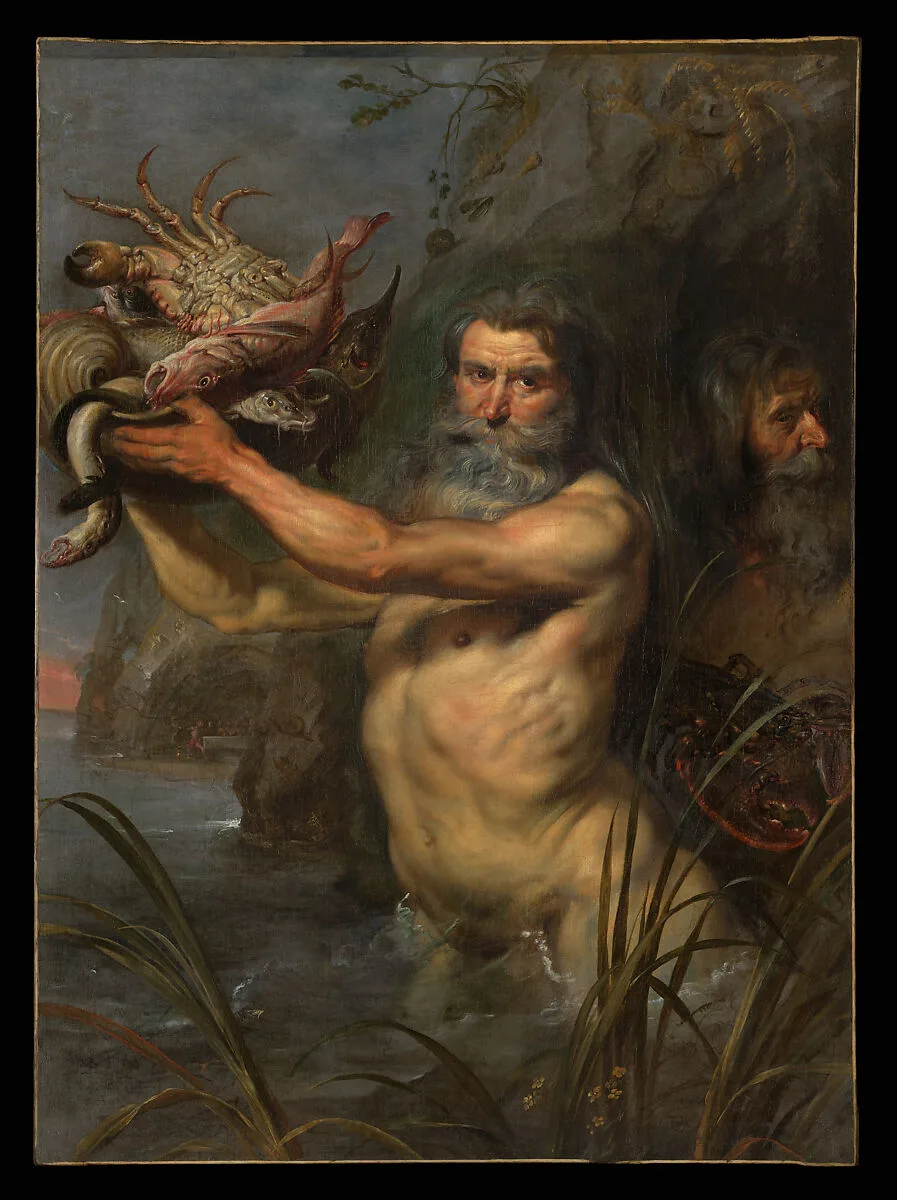 Two Tritons at the Feast of Acheloüs — Cornelis de Vos|Frans Snyders