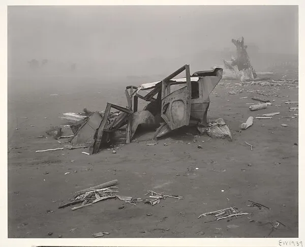 Wrecked Car, Crescent Beach — Edward Weston|Brett Weston|Cole Weston
