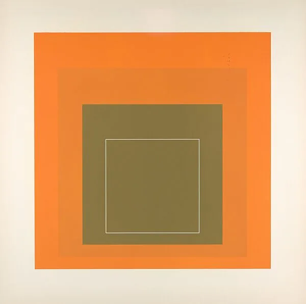 Proof for White Line Square series — Josef Albers|Gemini G.E.L.|Kenneth E. Tyler