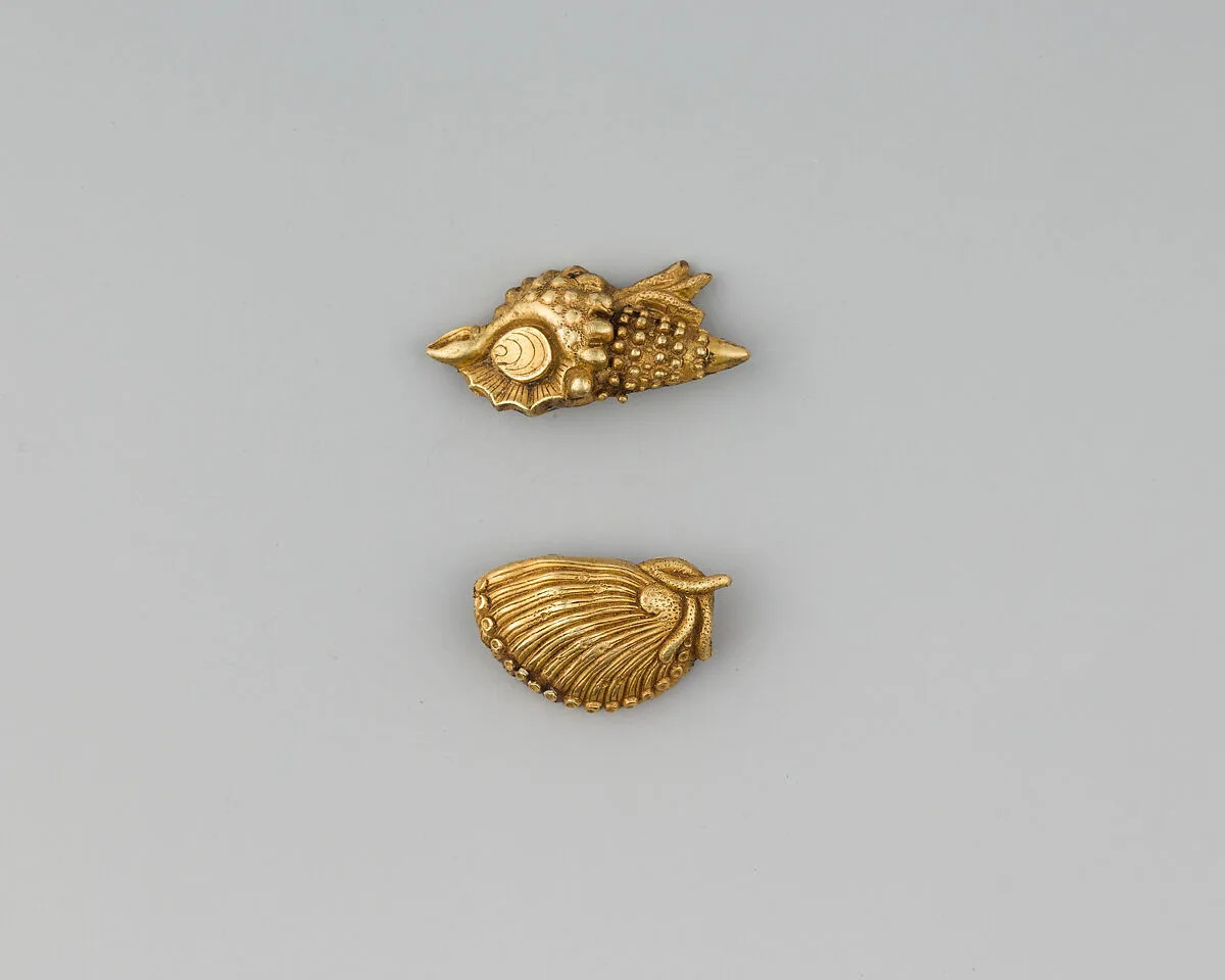 Pair of Sword-Grip Ornaments (Menuki) — Unknown