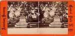 [18 Stereographic Views of Sir Walter Scott Statue, Central Park, New York]