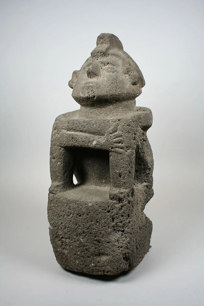 Seated Male Deity (?) — Unknown