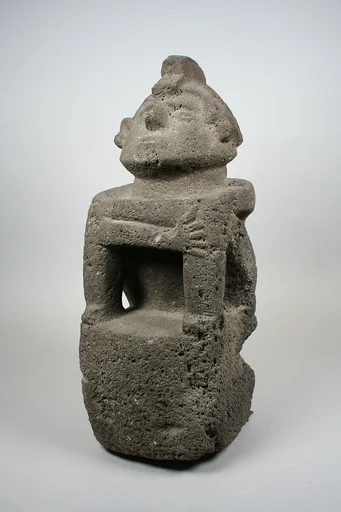 Seated Male Deity (?)