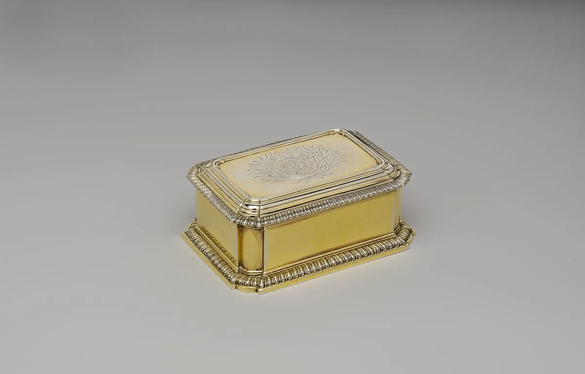 Toilet box (one of a pair) (part of a set) — John Parker|Edward Wakelin