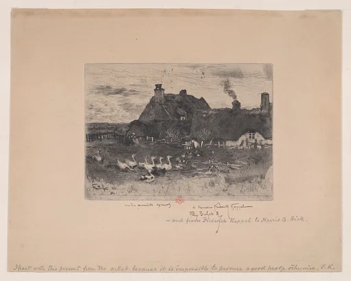 Small Thatched Cottages (Les Petites Chaumières)